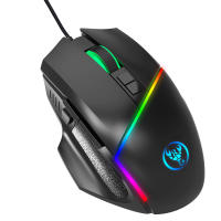 Teclado con cable RGB de 61 teclas, Mouse para juegos, Kit de oficina, retroiluminación, 12800dpi, programable, Combos para PUBG Gamer - details 5