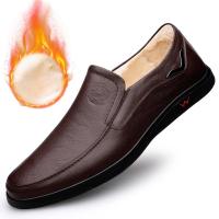 Zapatos de hombre hechos a mano, zapatos de cuero de negocios, mocasines con suela de goma, zapatos informales sin cordones para hombre, zapatos de trabajo y oficina, zapatos de vestir planos negros - details 5