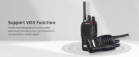 Walkies Talkies Batería Recargable Walky Talky Profecionales 16 Canales CTCSS DCS Transmisores Receptores Radiocomunicación Gran Alcance Emisora Radio con Pinganillos - details 1