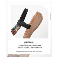 Sandalias de Mujer Verano 2025 |   Zapatos Bohemios Étnicos con Cristales |   Sandalias Deportivas Playa Suela Blanda Antideslizante - Moda Elegante y Confort - details 4