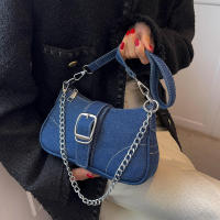 Bolso de Hombro Denim de Alta Calidad Bolso Messenger Retro para Mujeres - details 34