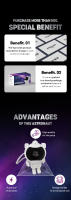 Galaxy Night Light Star Projector, Astronaut Starry Nebula LED Ceiling Lamp with Timer and Remote Control, Gift for Kids and Adults for Bedroom, Christmas, Birthday, Valentine's Day - details 0