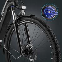 FAFREES FM8 Bicicleta Eléctrica,SHIMANO de 9 Velocidades,Motor central de 250W,Batería Li-ion 36V/14.5Ah,Autonomía 120km,Velocidad máxima 32km/h,Pneumáticos 27.5"*2.25 CST,Carga 150kg,Frenos de disco hidráulicos TEKTRO,Negro - details 6