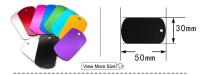 WHOLESALE 100PCS Dog Tag Name Plate Pet ID Tag Personalized Dog ID Tags Collar Accessories Pet Pendant Personalized Customized - details 13