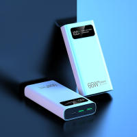 Powerbank (batería externa) 50000mAh 66W carga rápida ultrafino/portátil/exterior/indicador de batería LED tipo C * 1 + USB * 2 - details 13