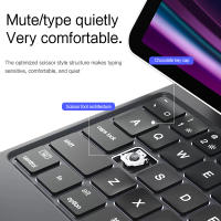 AJIUYU-Funda con Teclado Español para Samsung Galaxy Tab, S7, S8, S9, 11 "/S9 FE, 10,9", S9FE, 2023, Teclado magnético Retroiluminado - details 5