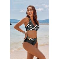 2025 nuevo bañador estampado de moda mujer bikini vacaciones playa bañador térmico - details 7