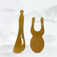 Masajeador Facial de resina Guasha, herramienta de estiramiento Facial, placa de masaje, Reduce la respiración, elevación de la na - details 1