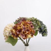 Decoración del Hogar con Flores Artificiales de Hidragena 5pcs Accesorios para Boda y Jardín - details 0