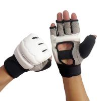 Guantes de Boxeo de Medio Dedo de Cuero PU Ideales para Boxeo, Karate, Muay Thai - details 2