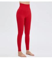 Leggings de Yoga de Cintura Alta Pantalones Deportivos de Nylon Transpirables Secado Rápido - details 8