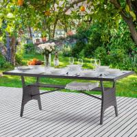 Mesas Exteriores de Gris Seguridad Muebles y Organización Mesas al Aire Libre - details 1