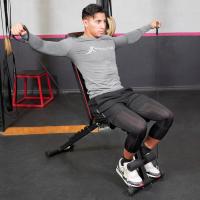 Banco de pesas multiusos ajustable para el hogar y el gimnasio, entrenamiento de fuerza corporal completa, ejercicios físicos y entrenamiento con pesas - details 7