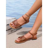 Sandalias de Mujer 2025 Estampado de Mariposa, Tallas 36-43, Estilo Playa Europeo, Calzado de Verano Ligero y Perfecto - details 25