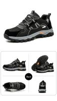 Zapatos de seguridad a prueba de perforaciones para hombre, zapatillas de trabajo de verano, zapatos de seguridad ligeros con punta de acero - details 25
