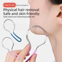 Mini Exilípador Facial Epilador de Pelo para Mujeres para Mejillas, Cejas, Labios Hilo de Primavera - details 7