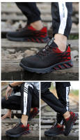 Zapatos de seguridad para el trabajo para hombre, calzado especial antipinchazos, antideslizante, para exteriores, para construcción - details 13