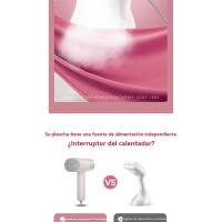 Portátil Vaporizador de Ropa Plancha Mini Plegable de Acero Inoxidable - details 3