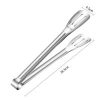 Pinzas De Alimentos Para Barbacoa De Acero Inoxidable 304 Herramientas De Cocina Para Exterior Accesorios De BBQ Para El Hogar Y Bar - details 12