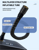 Portátil Compresor de Aire para Coche Bomba Eléctrica de Inflado de Neumáticos de 8000mAh con Cable Inalámbrico 12V, 150PSI - details 6