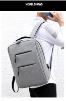 Mochila de negocios para hombre, versión coreana, bolsa de viaje de moda, mochila informal para estudiantes, minimalista y a la - details 9