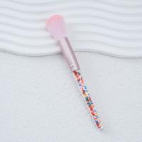 Brocha de maquillaje individual Candy Loose Powder Blush Pink con diamante Rainbow Ice Cream Brocha de maquillaje navideña - details 2
