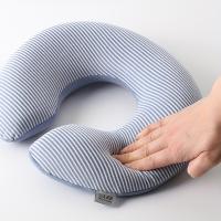 Almohada facial moderna en forma de U, adecuada para spa y salón: tejido de poliéster suave, diseño con cremallera, lavable a máquina, cómoda para todas las estaciones, gris, accesorios de masaje |   Equipo de spa con estilo |   Cremallera de mantenimient - details 8