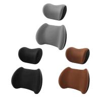 Almohada de cuello ergonómica viscoelástica Almohadilla de apoyo lumbar ajustable para asientos de coche y oficina Accesorios de asiento de larga distancia - details 5