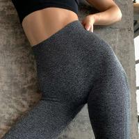 Pantalones deportivos push-pull sin costuras, pantalones deportivos de entrenamiento para gimnasio, monos para mujer, pantalones deportivos - details 4