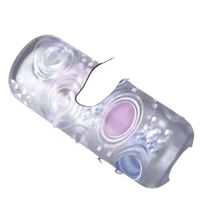 Leten masturbadores masculinos Vagina vacío suave Coño ejercicio de resistencia masturbación juguetes sexuales bolsillo Manual masturbador taza para hombres - 1