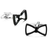 Gemelos esmaltados de latón negro de alta calidad para hombre, mancuernas de camisa francesa de estilo clásico, marca de moda, novedad de verano - details 16