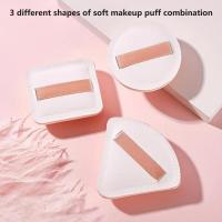 Esponja de maquillaje suave seca y húmeda reutilizable, conector de base líquida Compatible con Rubycell, tamaño 8cm, 2/3 Uds. - details 10