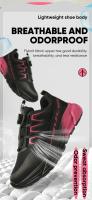 Zapatos de Trabajo de Acero Inolvidables para Mujeres A Prueba de Golpes, Resistentes a Agujeros, Transpirables para Fábricas - details 5
