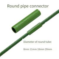 Estaca de jardín de 8MM, conectores rectos de plástico, tubo de conexión, estaca de soporte para plantas de alta resistencia, 20 piezas - details 2