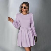 Vestido Largo de Manga Completa para Mujer Ajuste Cintura Aestético Primavera Otoño 2025 - details 22