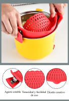 Utensilios de cocina Lixiviador de clip de silicona de grado alimenticio - details 5