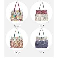 CH-Bolso tipo cubo de gran capacidad para mujer, bolso de mano de alta calidad, exquisito patrón de flores, mochila de lujo de alta gama, novedad de 2024 - details 2