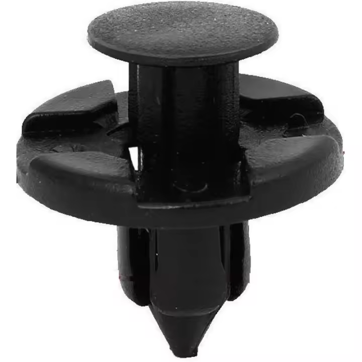 Clips de Protección de Guardabarros de Nylon 100pcs Tipo Push Ajuste para Agujero de 8mm - 1