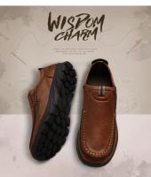 Zapatos informales para hombre, mocasines transpirables, zapatillas de deporte a la moda, cómodos, planos, hechos a mano, mocasines de ocio Retro, zapatos para hombre - details 5