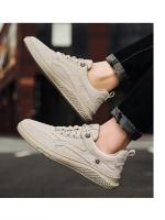 Zapatillas de deporte de cuero para hombre, zapatos informales para caminar al aire libre, fondo suave para las cuatro estaciones - details 10