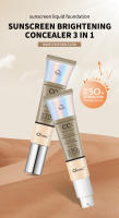 Crema CC con FPS 50 +, Base líquida Hidratante, Corrector de cubierta de Base, iluminar el tono de la piel - details 0