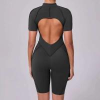 Monos Deportivos de Yoga Fiess Mangas Cortas, Espalda Abierta, Talla Única para Mujeres - details 21