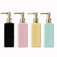 Dispensador de jabón de 250 ml, botella cuadrada de plástico para baño, champú, plato de cocina, contenedor de desinfectante para manos - details 3