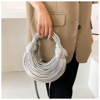 Nuevo Bolso de mano tejido a mano para pan y fideos, con cable eléctrico, para hombro, - details 43