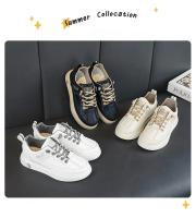 Zapatos Deportivos para Niños Primavera 2025 Zapatillas Blancas para Niñas de Edad Media y Mayor - details 1