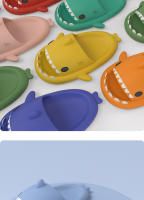 Zapatillas para niños de la generación de tiburones, baño antideslizante, sandalias para padres e hijos para bebés y niñas - details 10