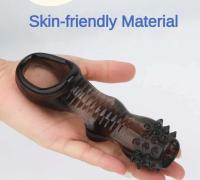 Conjunto de Castidad de Gallo de Silicona Juguetes de Retraso de Ejaculación para Hombres - details 4