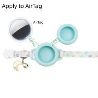 Collar de posicionamiento de gato con efecto luminoso, hebilla de seguridad, patrón de gato, rastreador de ubicación de gato, cubierta protectora de silicona - details 6