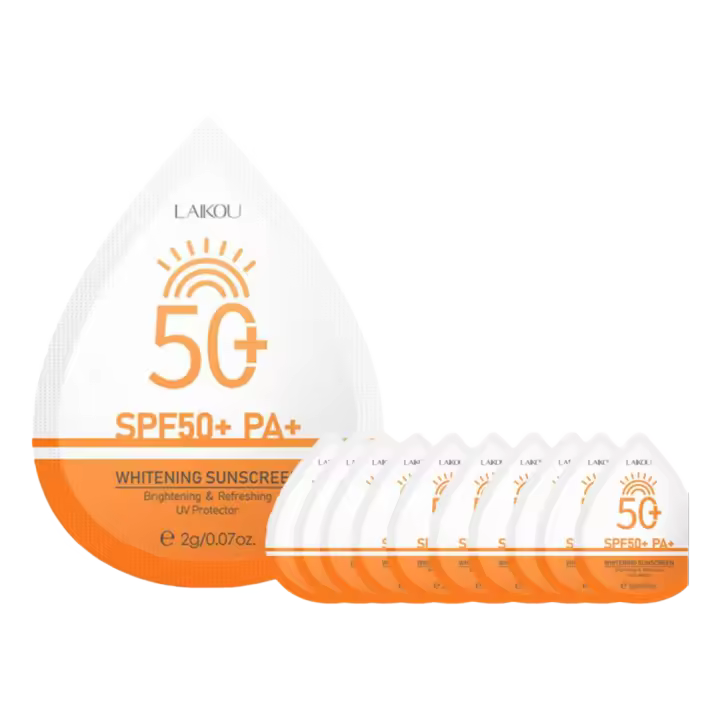 20 piezas portátil, Base de maquillaje, protector solar Ultra SPF50, protector solar corporal, Control de aceite, ilumina la humedad - 1