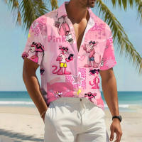 Camisa Casual de Poliéster con Estampado de Animal de Dibujos Animados - details 5